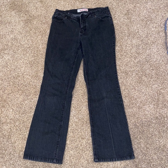 Faded Glory black jeans - Picture 2 of 10